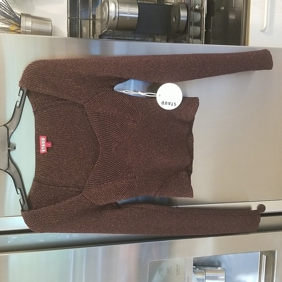 💕STAUD💕 Cerro Top ~ Brown Small S NWT - Picture 13 of 16